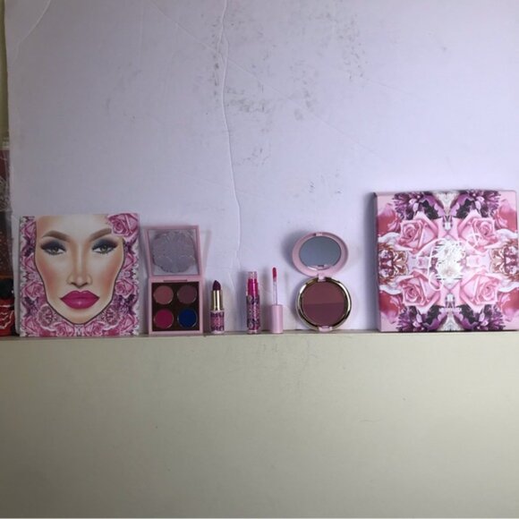MAC NEW Patrick Starrr Me So Fleek Full Face Kit Lipstick Eye Shadow Blush Gloss - Picture 5 of 16